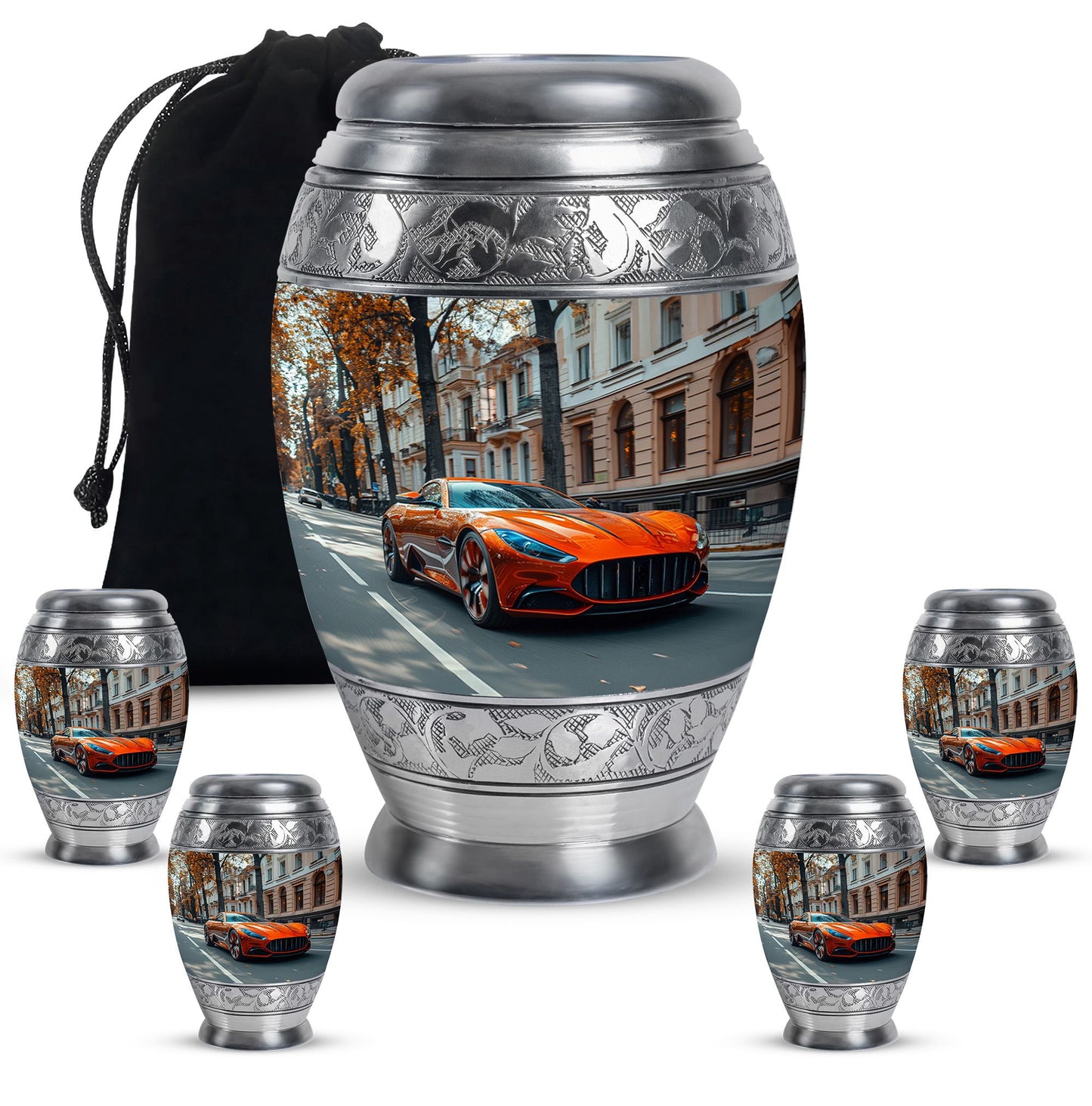  Car Urn Large Urn With 4 Keepsake Urn