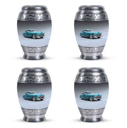  Car Urn 3 Inch Keepsake Pack of 4