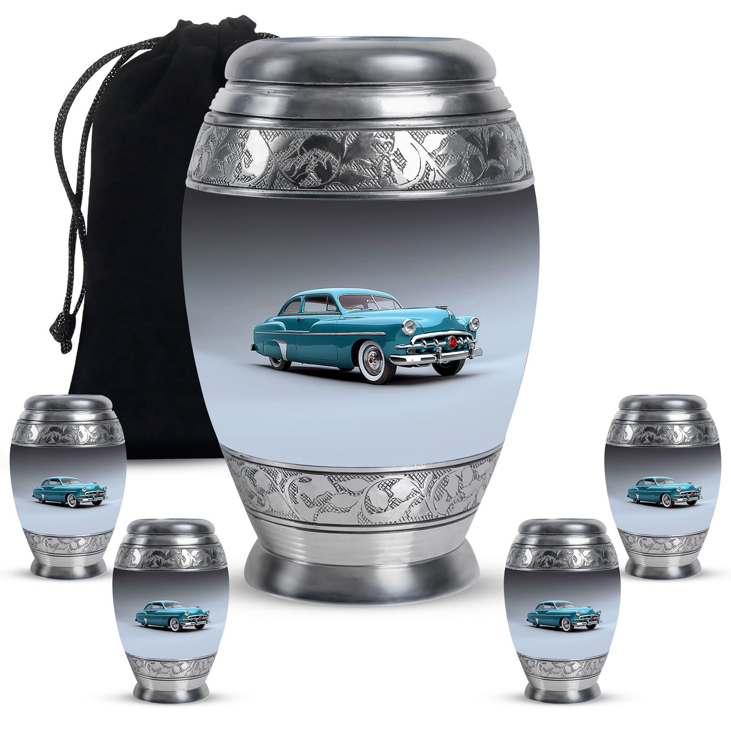  Car Urn Large Urn With 4 Keepsake Urn