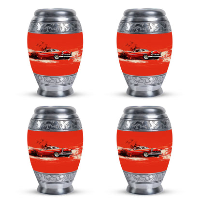  Car Urn 3 Inch Keepsake Pack of 4