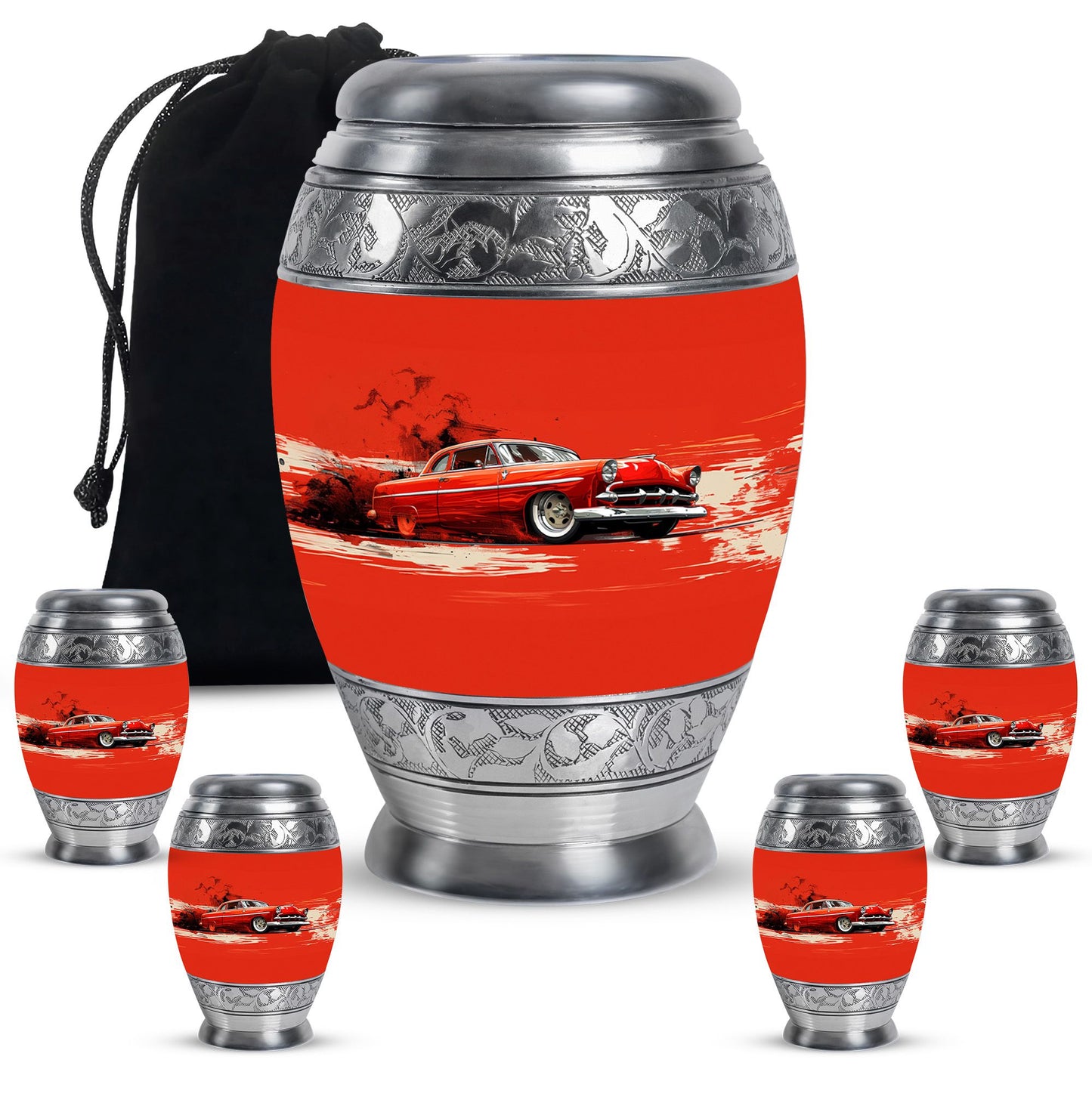  Car Urn Large Urn With 4 Keepsake Urn