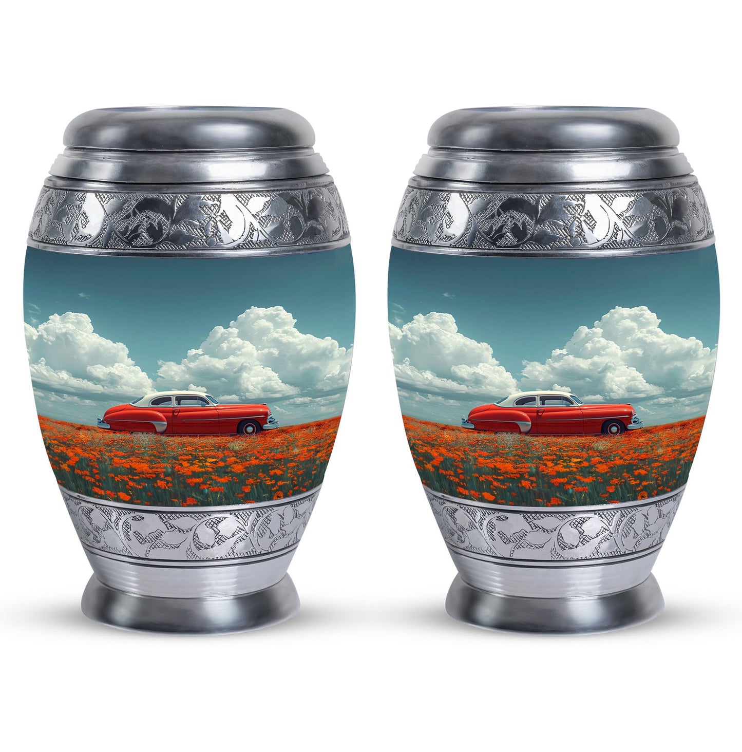  Car Urn 3 Inch Keepsake Pack of 2