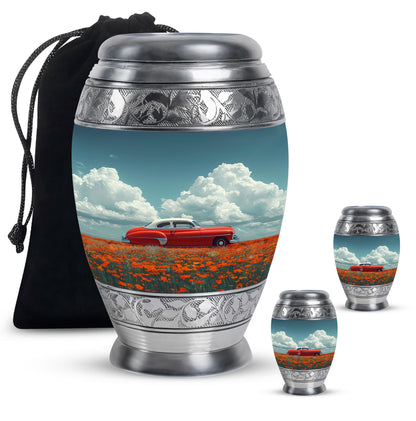  Car Urn Large Urn With 2 Keepsake Urn