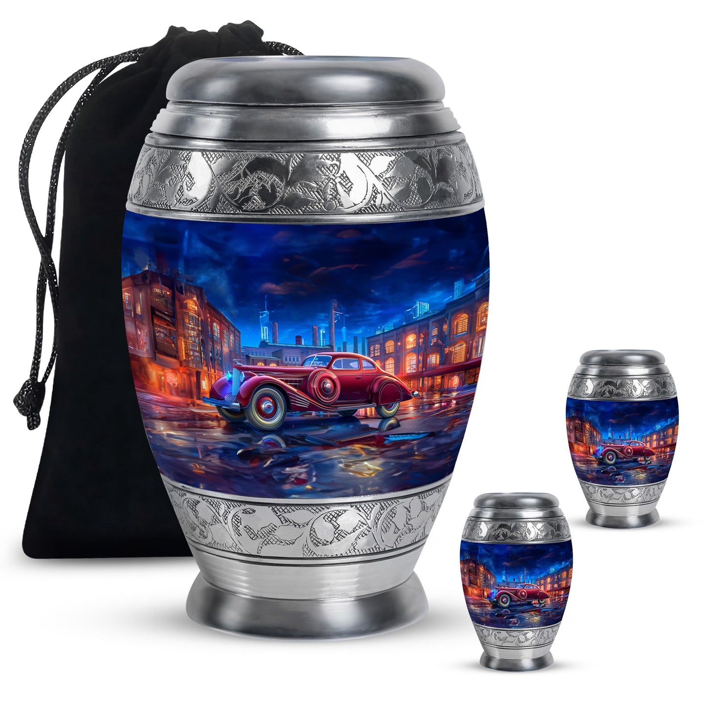 Car Urn Large Urn With 2 Keepsake Urn