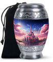 Castle Cremation Urn for Human Ashes - Urn For Human Ashes Adult Female