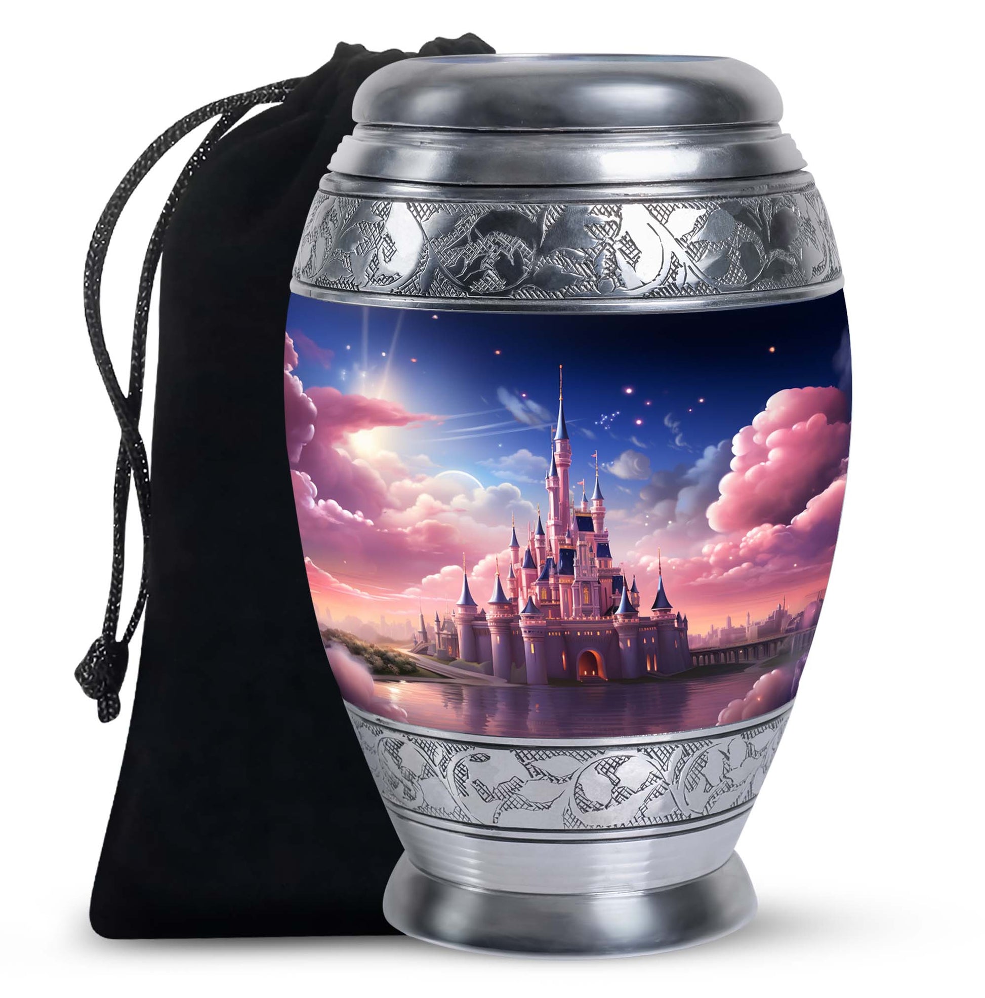 Castle Cremation Urn for Human Ashes - Urn For Human Ashes Adult Female