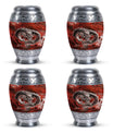  Car Urn 3 Inch Keepsake Pack of 4
