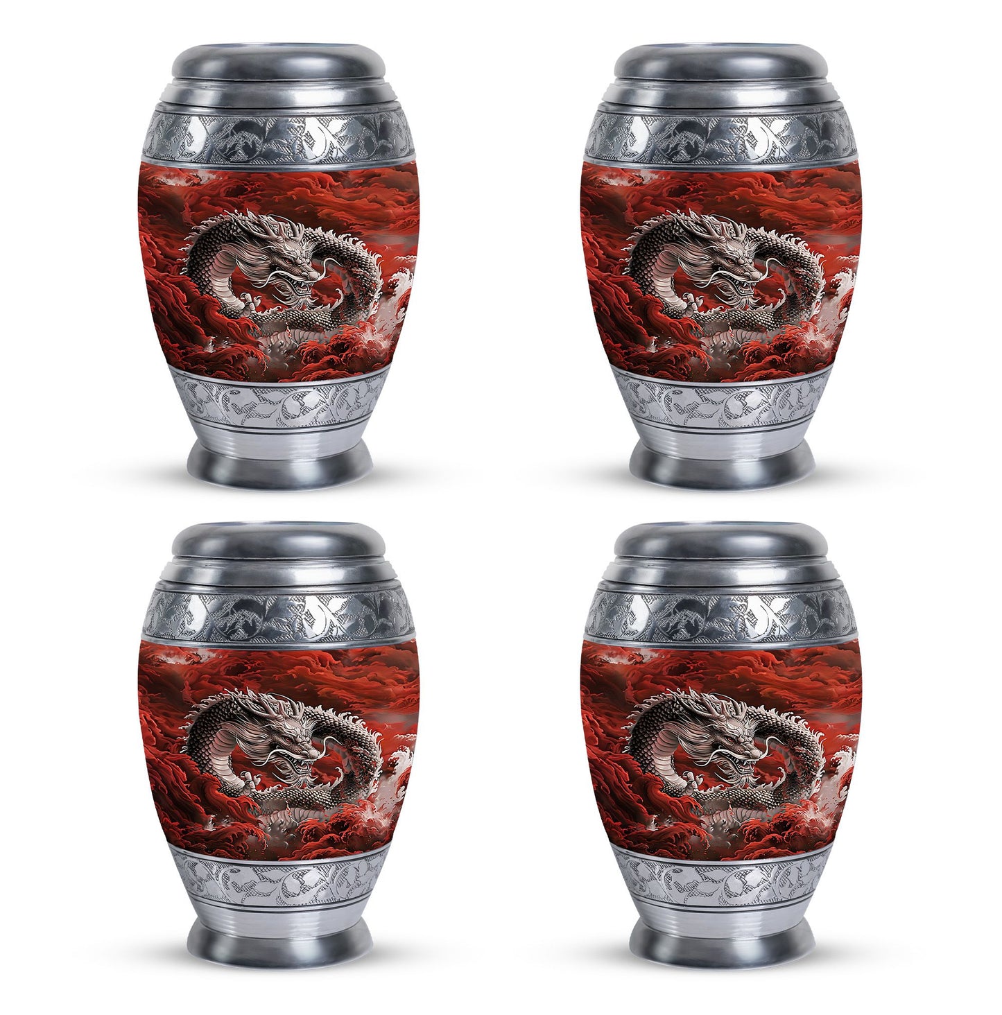  Car Urn 3 Inch Keepsake Pack of 4