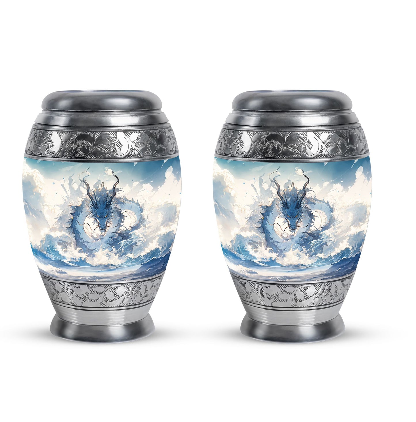  Dragon Urn 3 Inch Keepsake Pack of 4