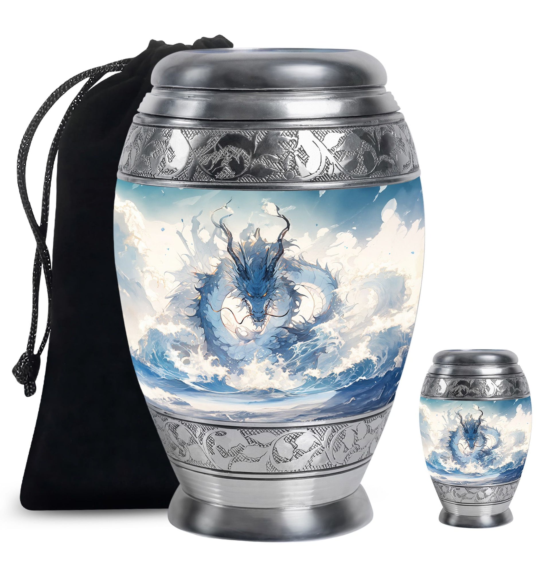  Dragon Urn Large Urn With 2 Keepsake Urn