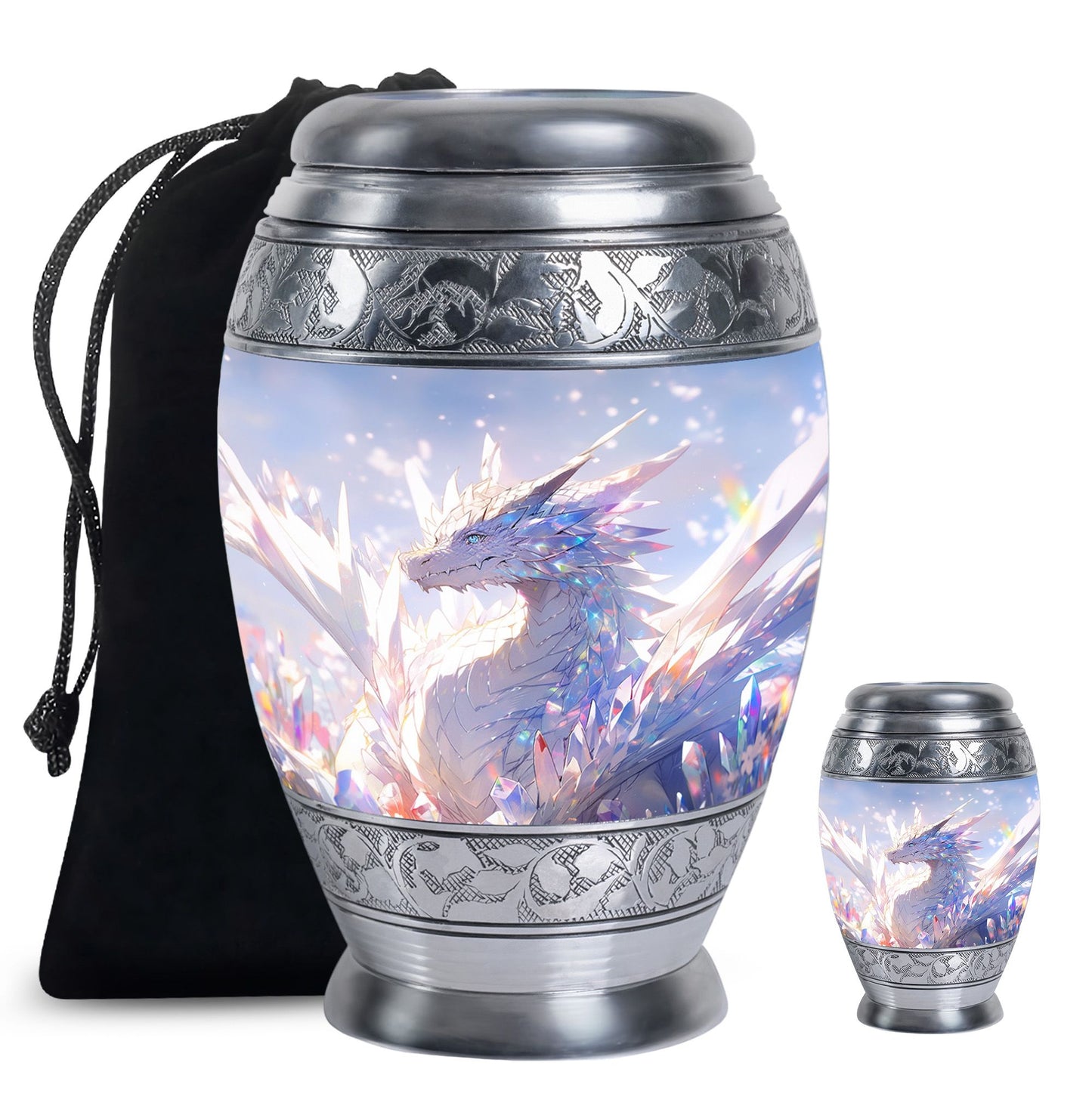  Dragon Urn Large Urn With 2 Keepsake Urn