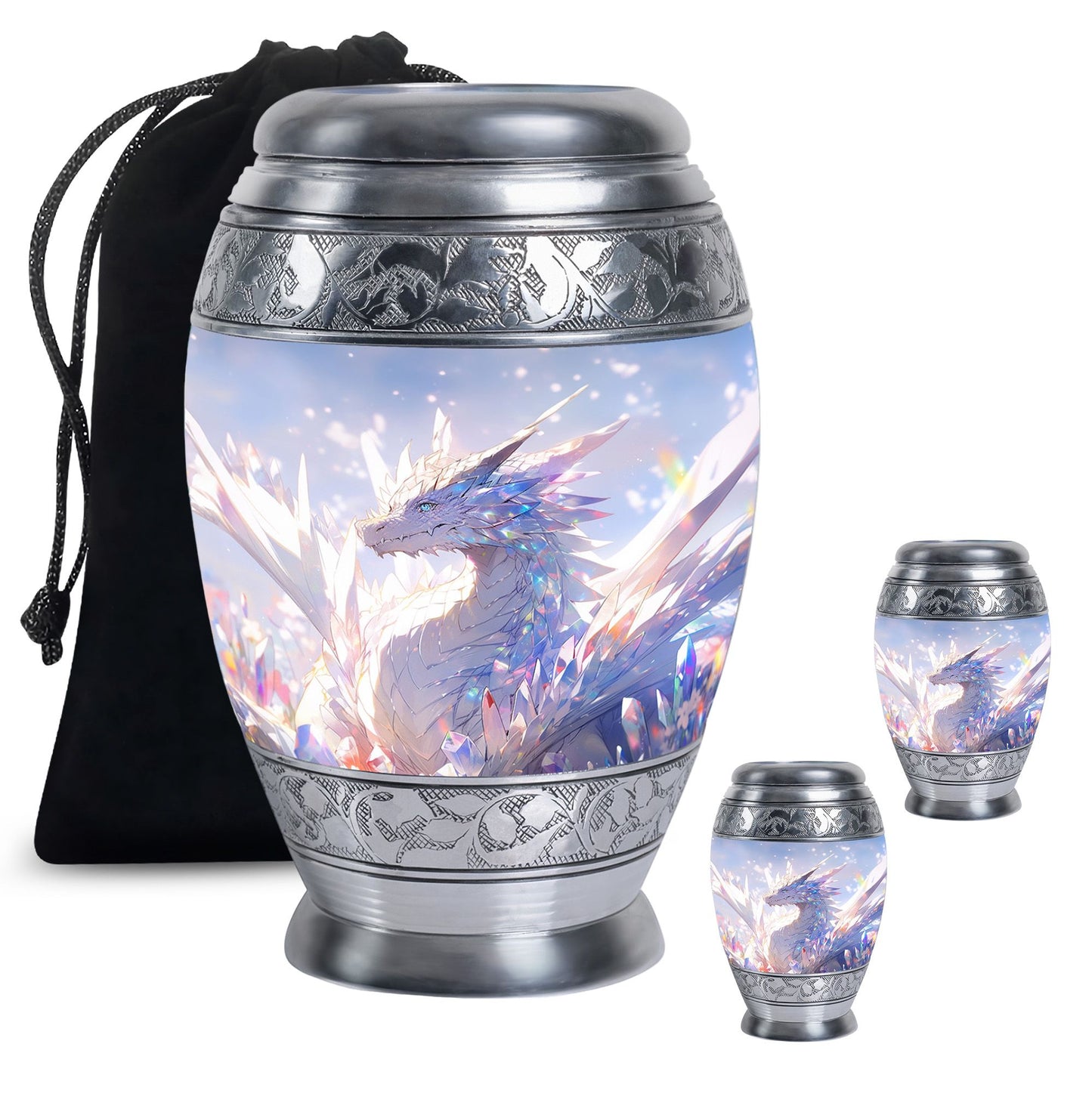  Dragon Urn Large Urn With 4 Keepsake Urn