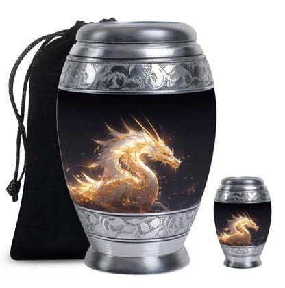  Dragon Urn Large Urn With 2 Keepsake Urn