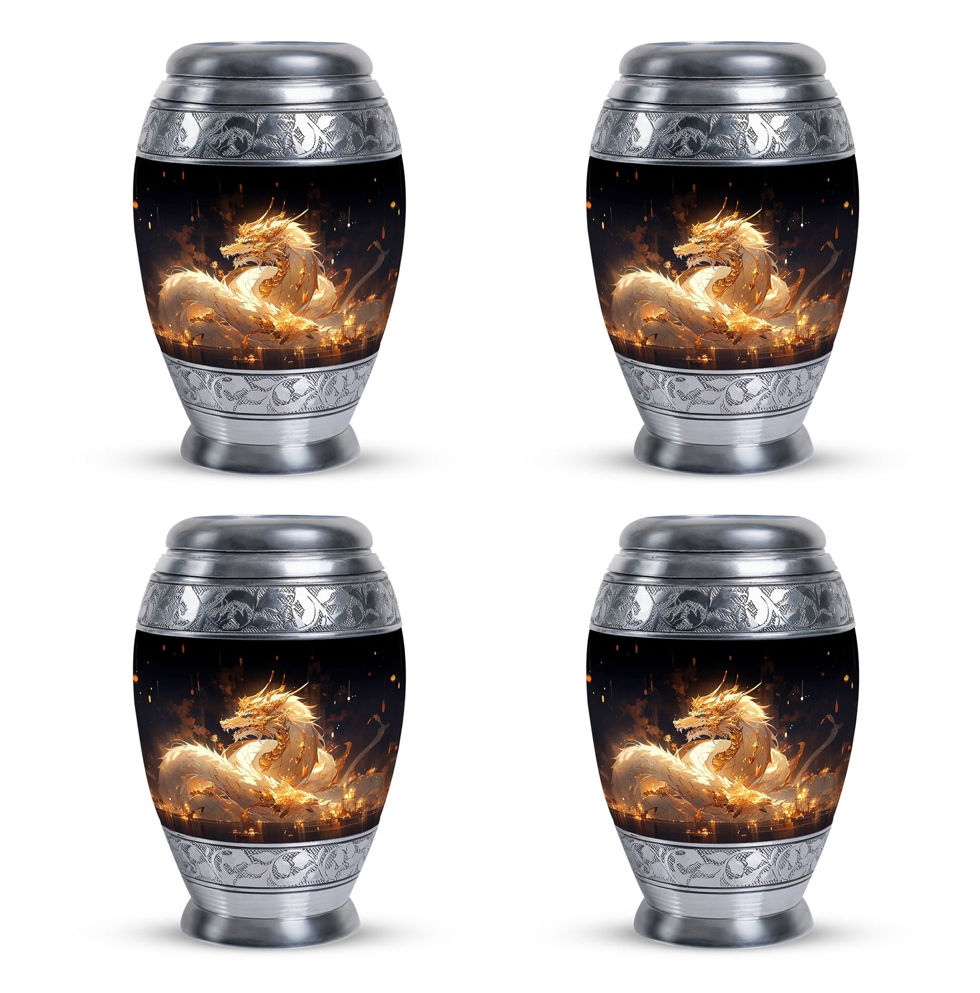  Dragon Urn Large Urn With 1 Keepsake Urn