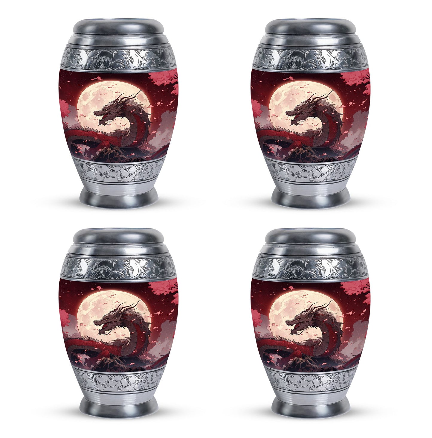  Dragon Urn Large Urn With 1 Keepsake Urn