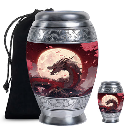  Dragon Urn Large Urn With 2 Keepsake Urn