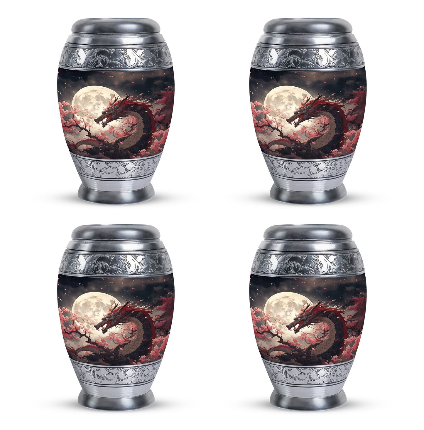  Dragon Urn Large Urn With 1 Keepsake Urn
