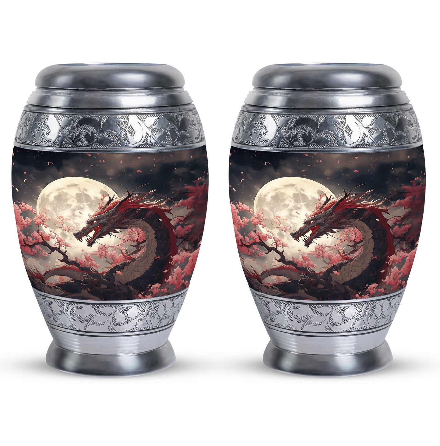  Dragon Urn 3 Inch Keepsake Pack of 4
