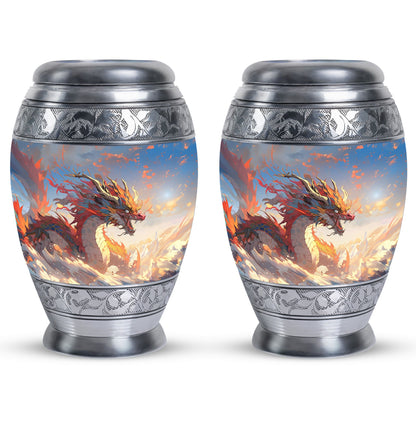  Dragon Urn 3 Inch Keepsake Pack of 4