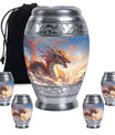  Dragon Urn Large Urn 10 Inch