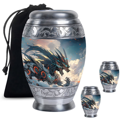 Dragon Urn Large Urn With 4 Keepsake Urn