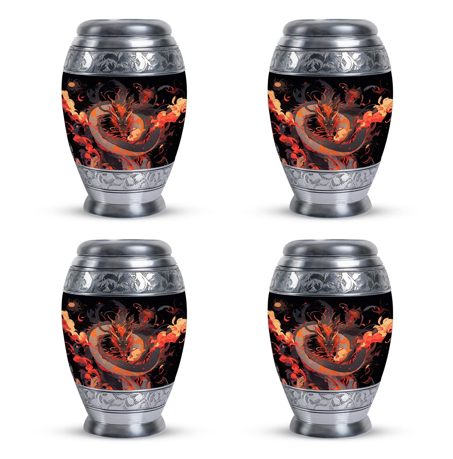  Dragon Urn Large Urn With 1 Keepsake Urn