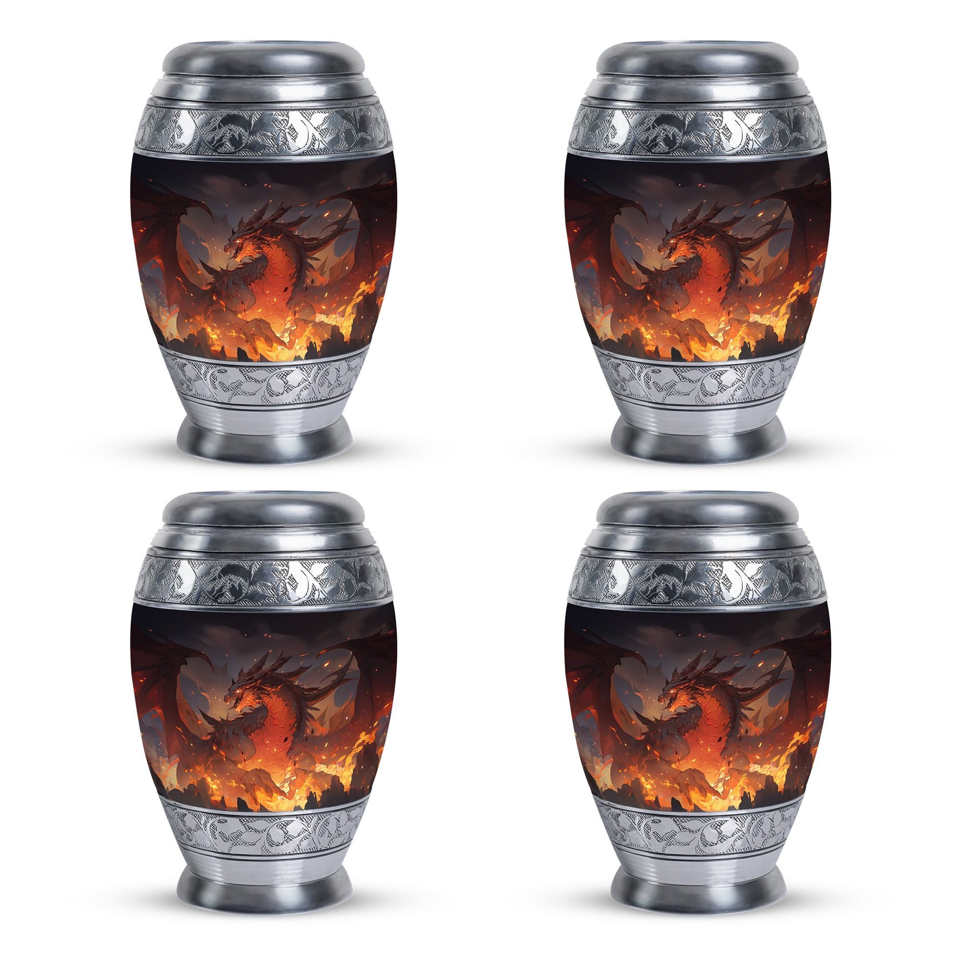  Dragon Urn Large Urn With 1 Keepsake Urn