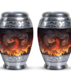  Dragon Urn 3 Inch Keepsake Pack of 4