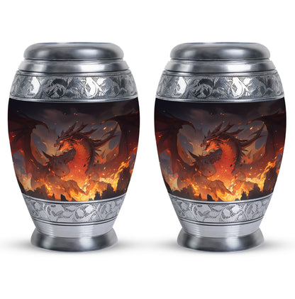  Dragon Urn 3 Inch Keepsake Pack of 4