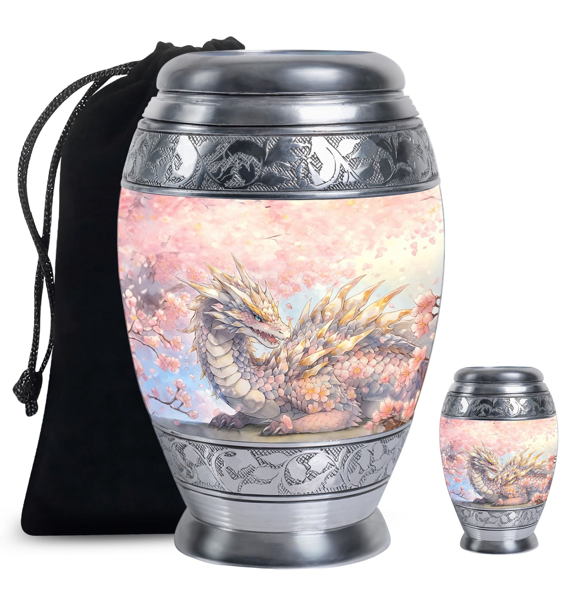  Dragon Urn Large Urn With 2 Keepsake Urn