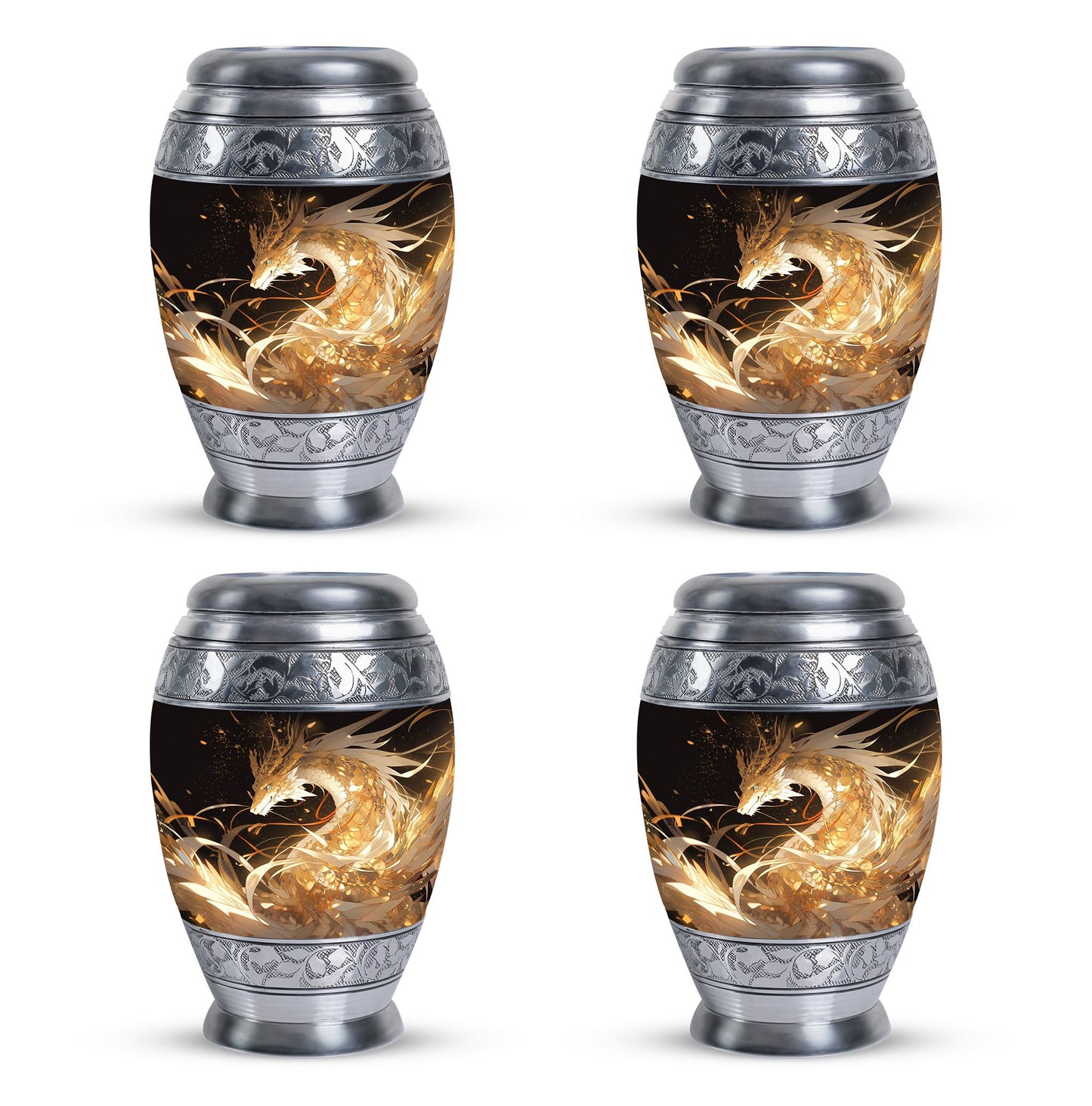  Dragon Urn Large Urn With 1 Keepsake Urn