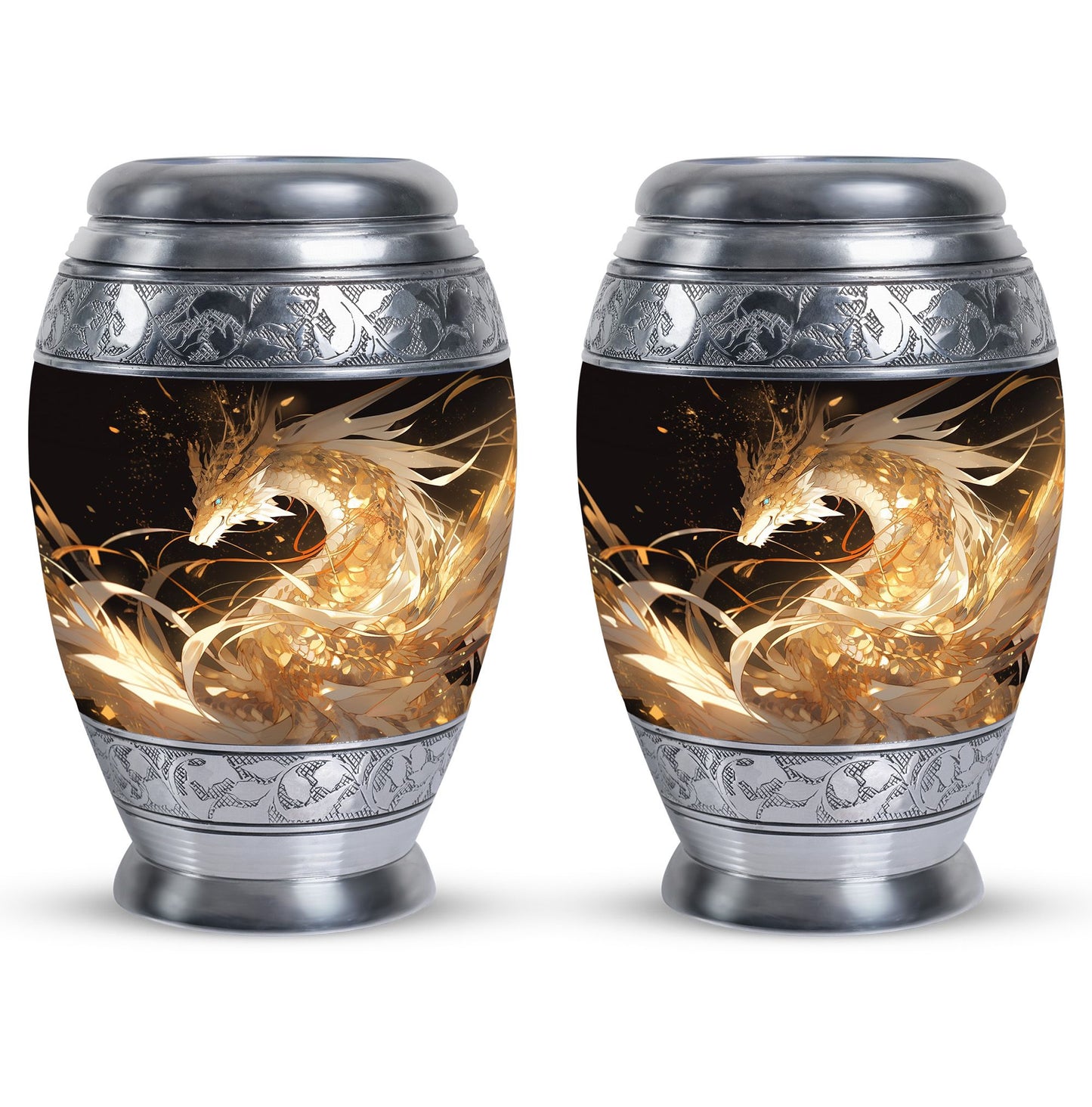  Dragon Urn 3 Inch Keepsake Pack of 4