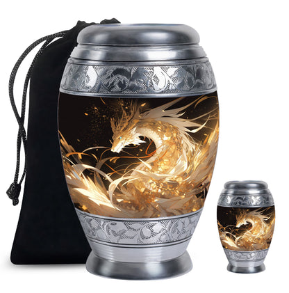  Dragon Urn Large Urn With 2 Keepsake Urn