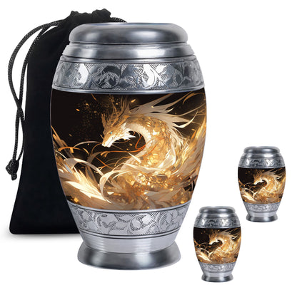  Dragon Urn Large Urn With 4 Keepsake Urn