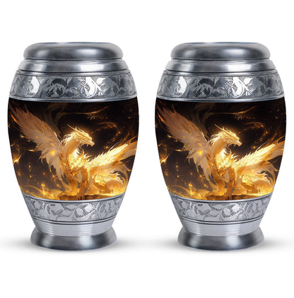  Dragon Urn 3 Inch Keepsake Pack of 4