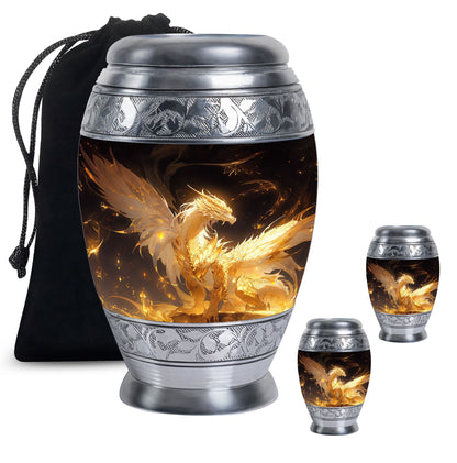  Dragon Urn Large Urn With 4 Keepsake Urn