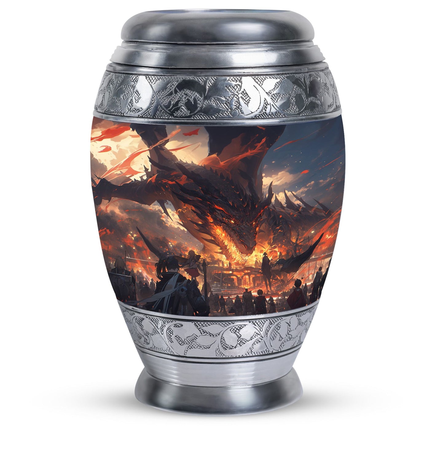 Personalized Beach Cremation Urn for Men & Women - 10-inch, 200 cu in - Yatskia