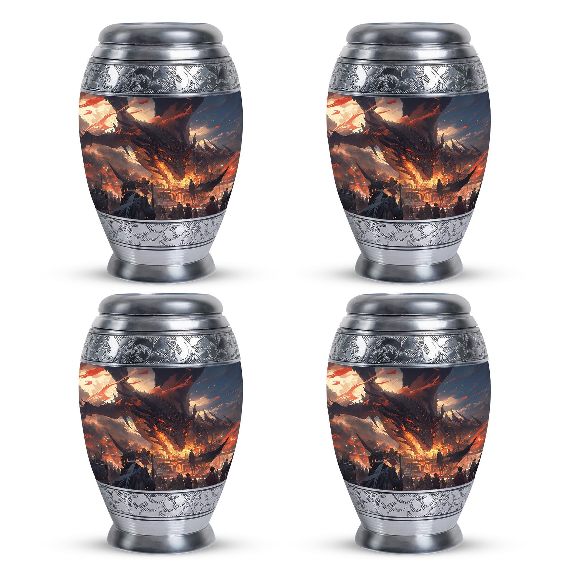 Dragon Cremation Urn for Human Ashes - Adult Urns For Men & Women