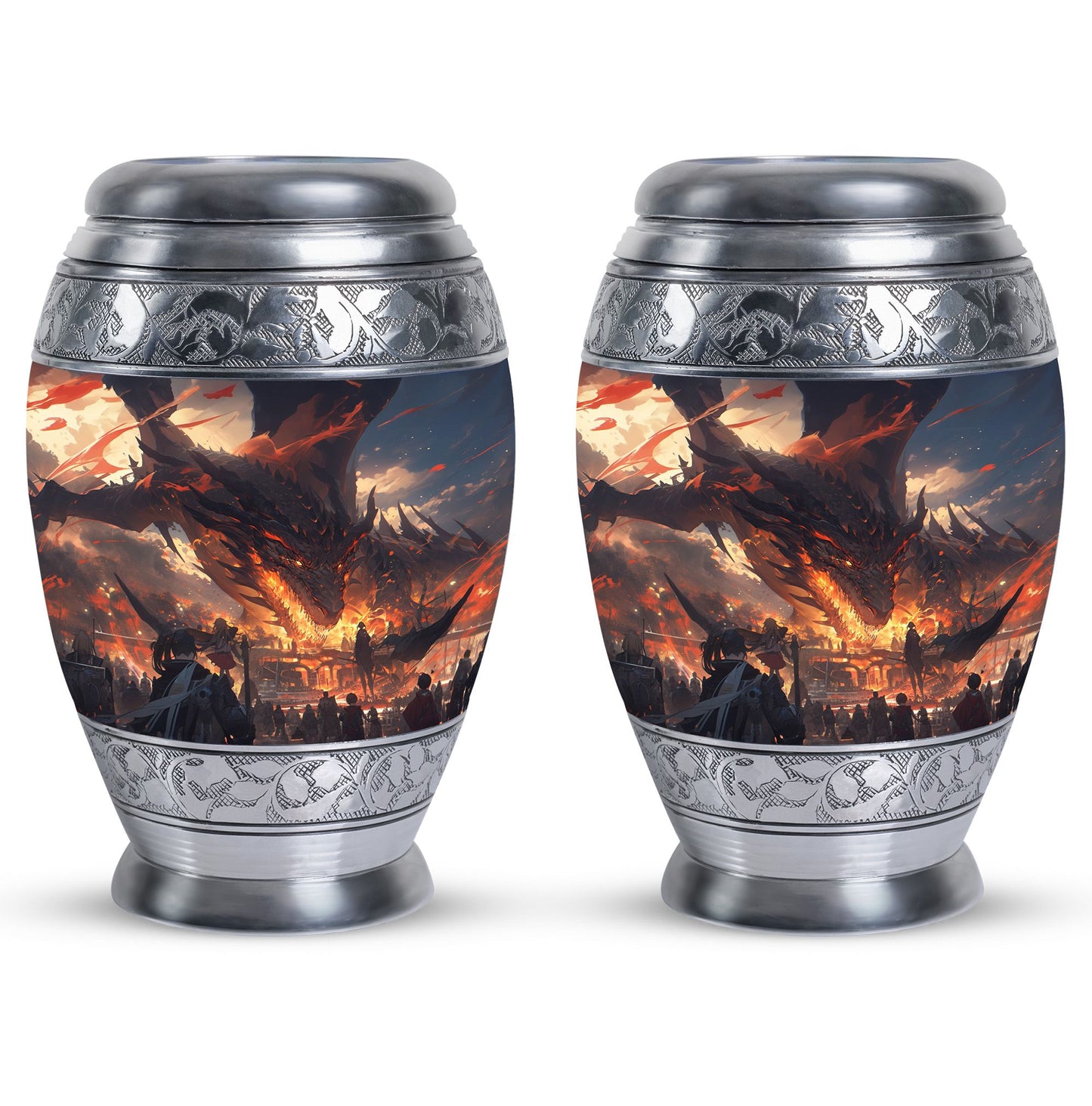 Personalized Beach Cremation Urn for Men & Women - 10-inch, 200 cu in - Yatskia