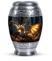 Golden Dragon Cremation Urn for Human Ashes - Funeral Urns For Adult