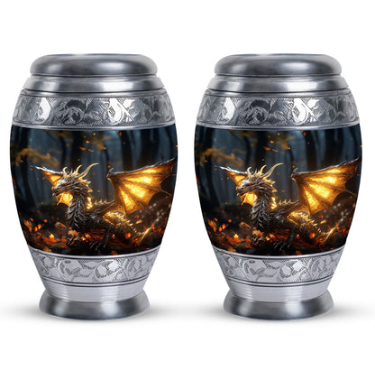 Personalized Beach Cremation Urn for Adult - 10-inch, 200 cu in - Yatskia