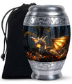 Golden Dragon Cremation Urn for Human Ashes - Funeral Urns For Adult