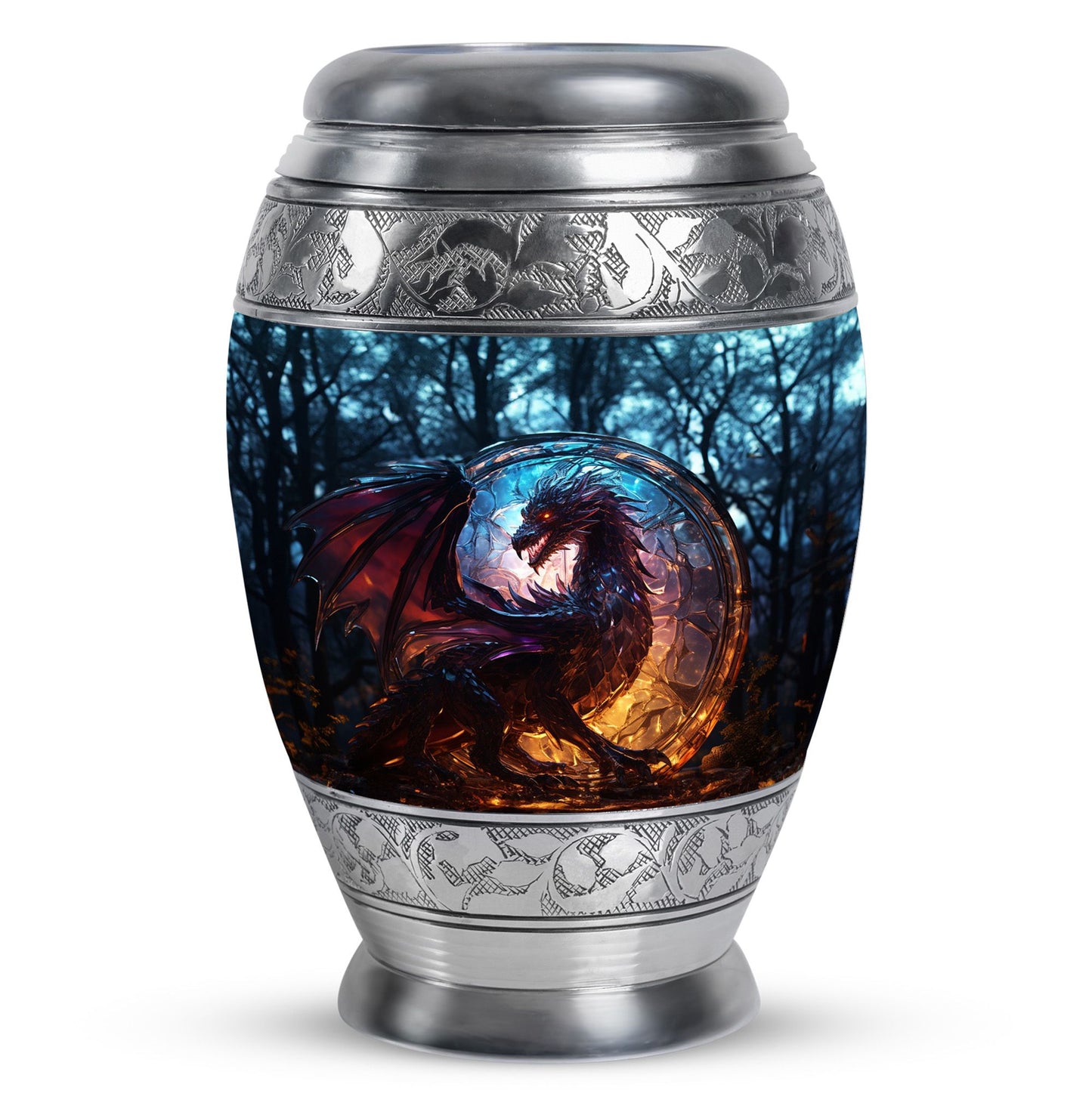 Personalized Beach Cremation Urn for Human Ashes - 10-inch, 200 cu in - Yatskia