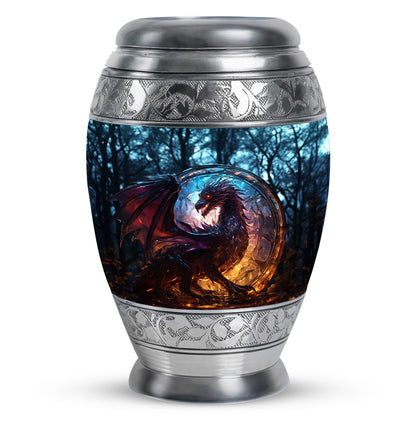 Personalized Beach Cremation Urn for Human Ashes - 10-inch, 200 cu in - Yatskia