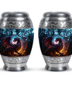 Dark Flame Dragon Cremation Urn for Human Ashes - Funeral Urns For Ashes
