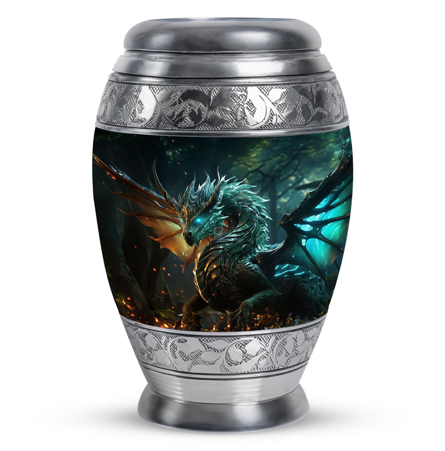 Personalized Beach Cremation Urn for Human Ashes - 10-inch, 200 cu in - Yatskia