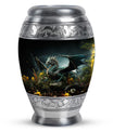 Dragon Of Enchanted Woods - Dragon Urns Funeral Large  Urns