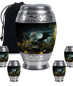 Dragon Of Enchanted Woods - Dragon Urns Funeral Large  Urns