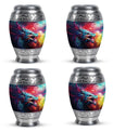 Colorful Dragon Urn - Dragon Urns Funeral Large Cremation Urns For Ashes