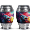 Colorful Dragon Urn - Dragon Urns Funeral Large Cremation Urns For Ashes